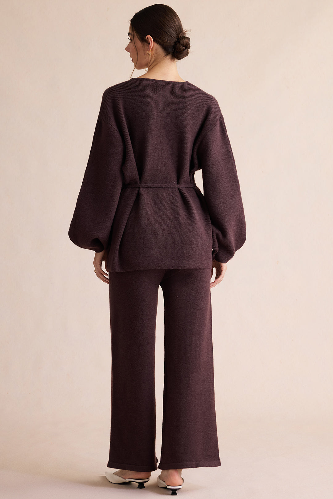 Selin - Gebreide set met top en broek