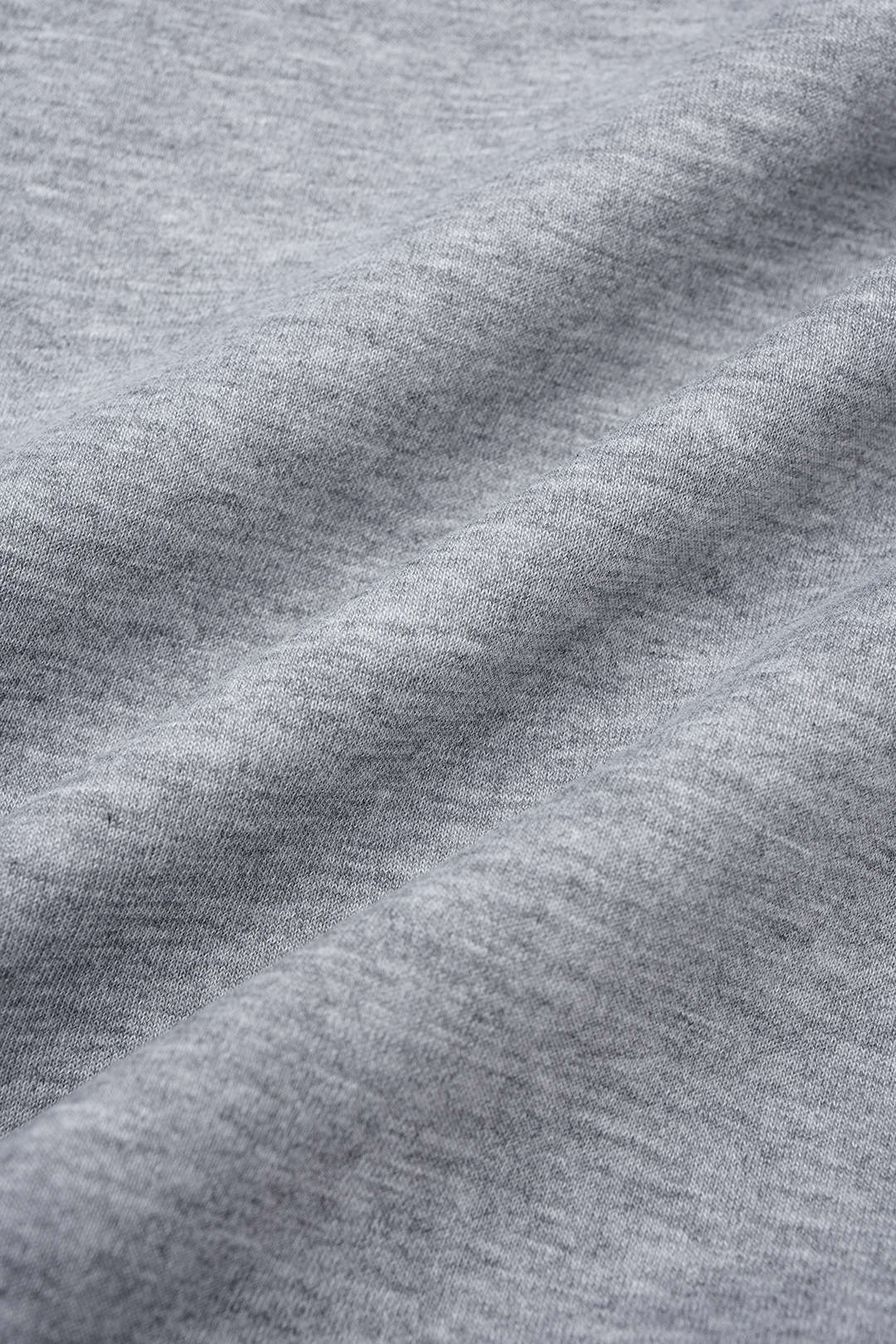 Geribde sweater met V-hals