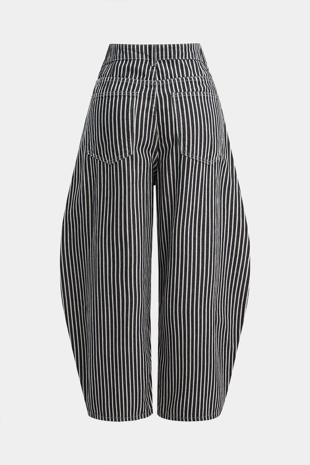 Lou - Gestreepte broek met ballonmodel
