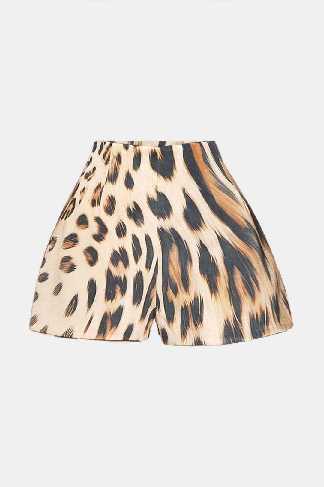 Luipaardprint short
