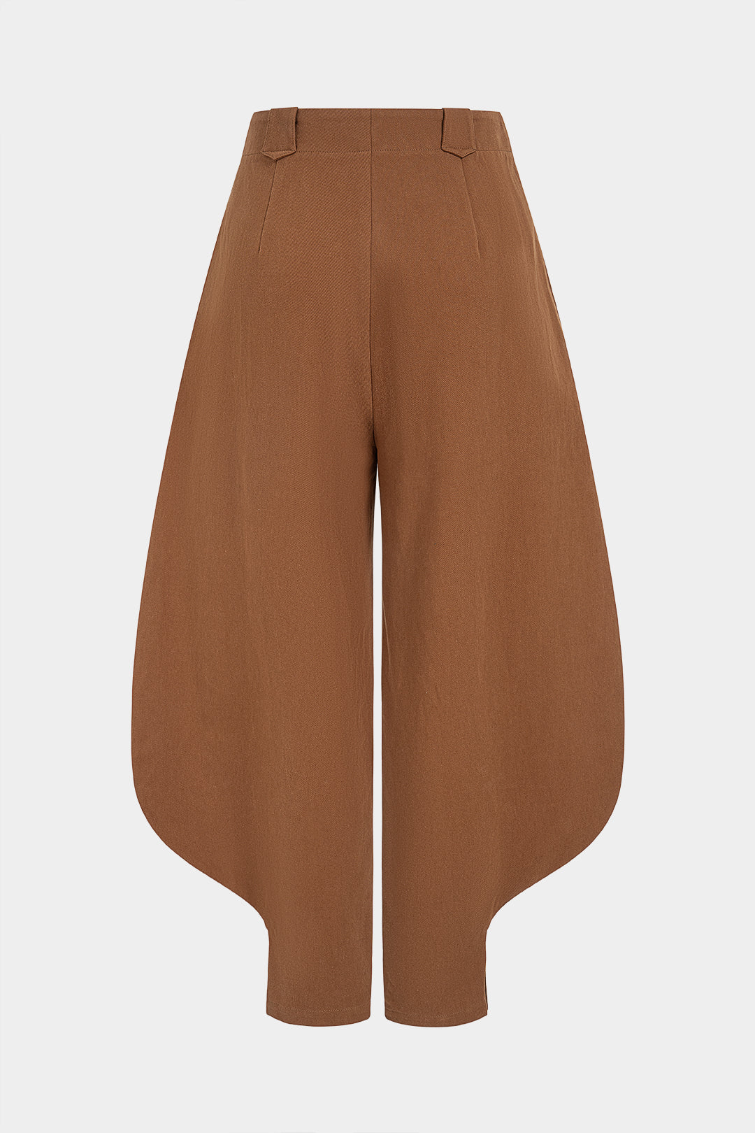 Noor - Effen broek met ballonmodel