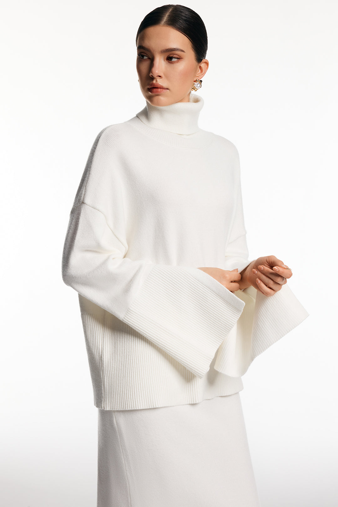 Loïs - Gebreide set met top en rok