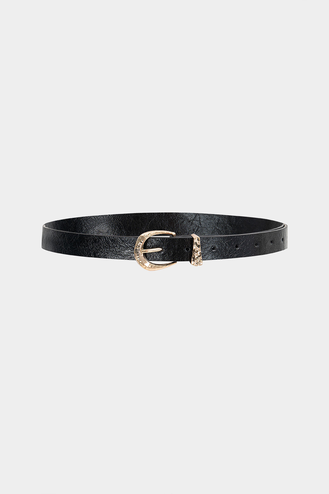 Leren-look gestructureerde riem