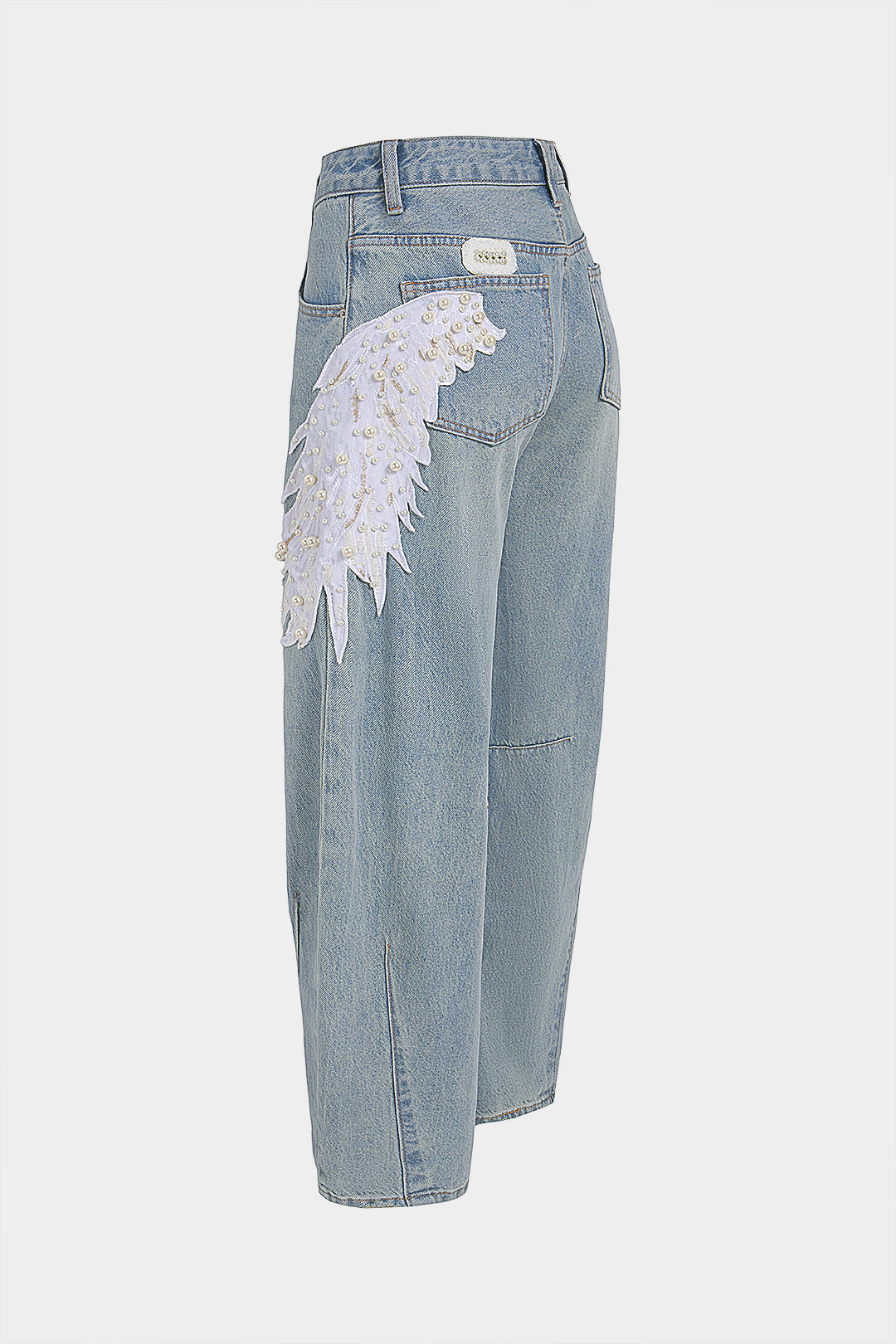 Selin - Jeans met wijde pijpen