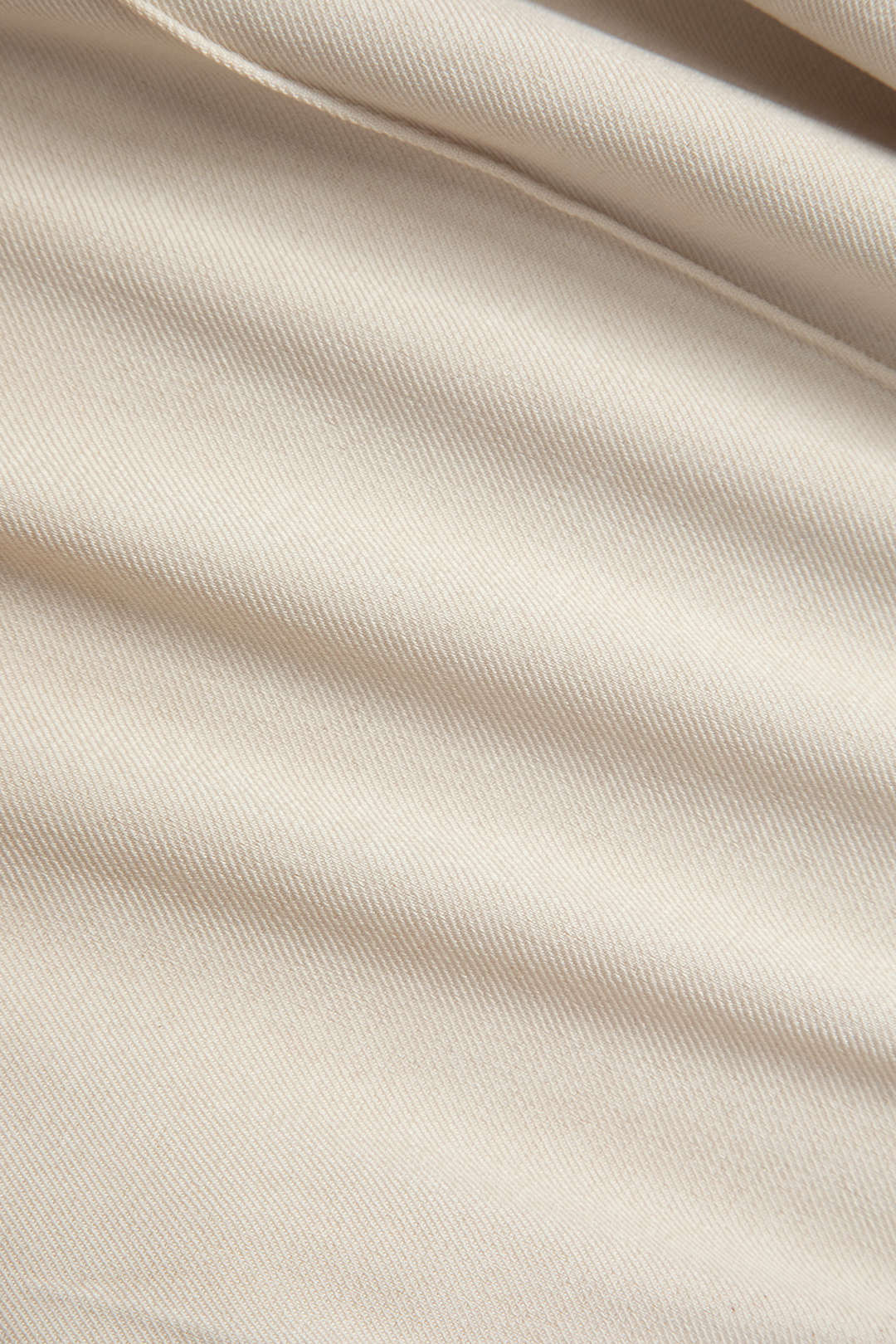 Effen asymmetrische pantalon