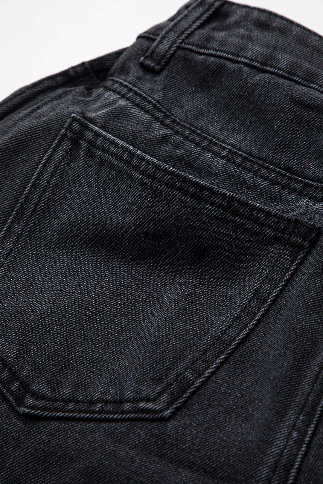 Jeans met hoge taille en ballonmodel