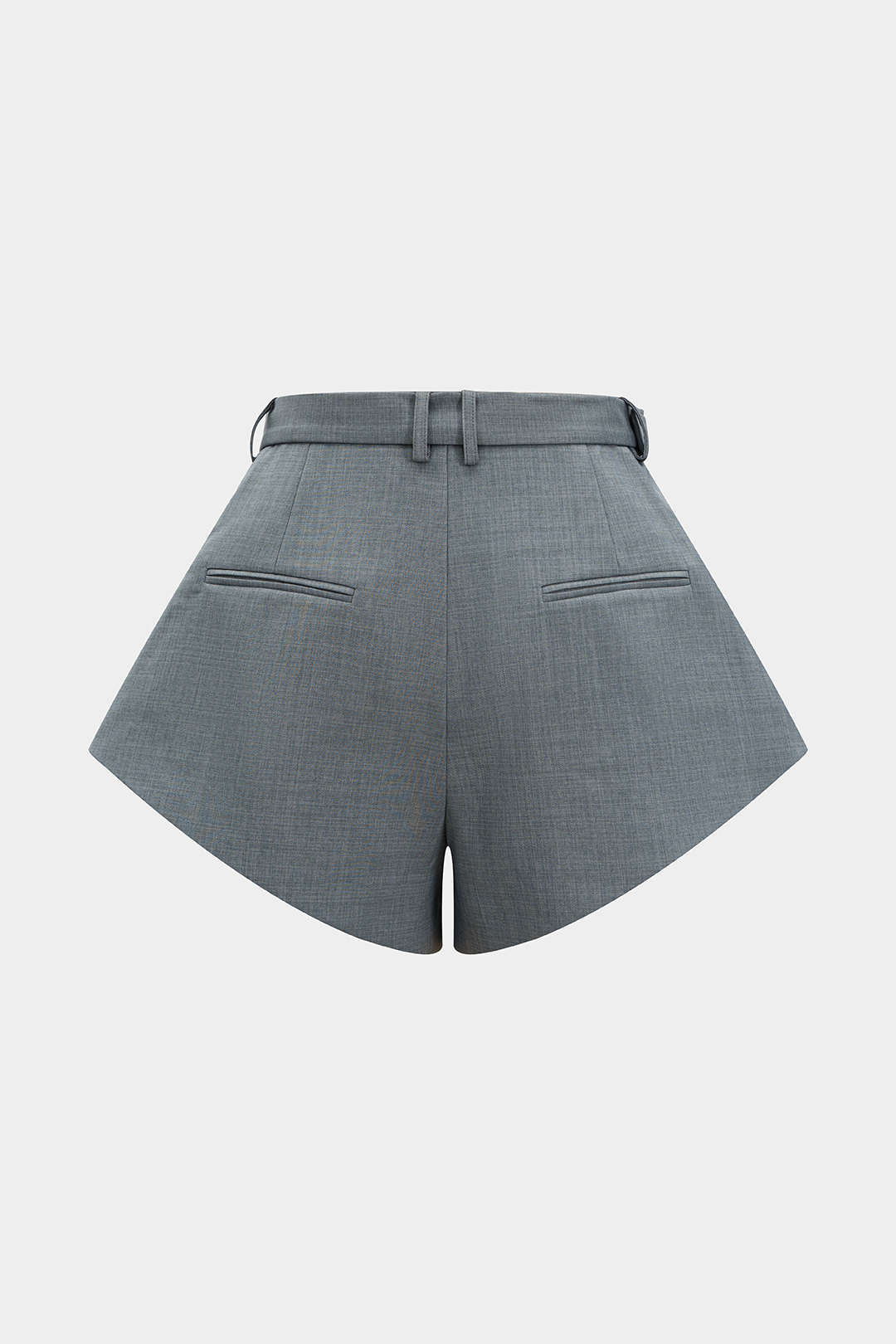 Uma - Effen short met wijde pijpen
