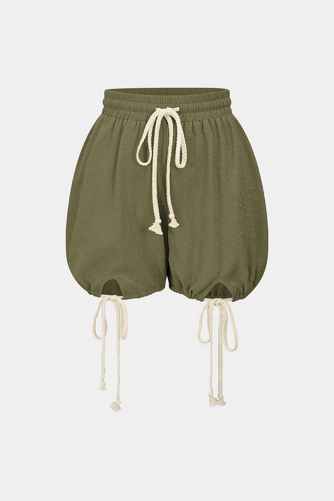 Short met trekkoord en strik