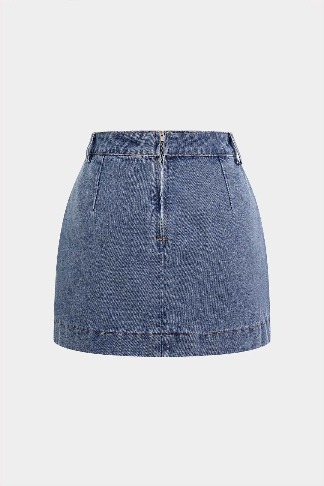 Lara - Denim asymmetrische rok