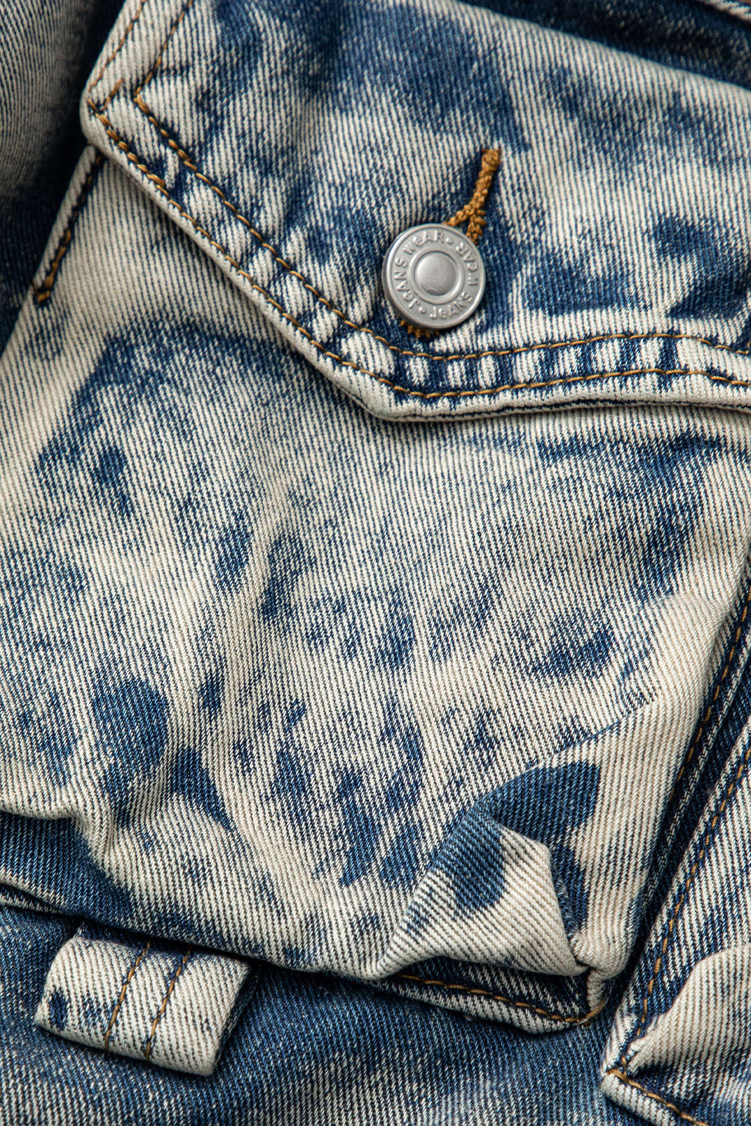 Gaia - Jeans met zakken, wijde pijpen en cargozakken