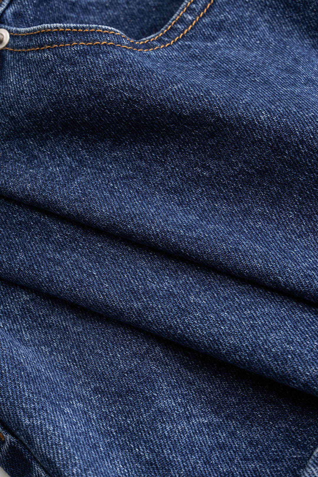 Denim patchwork minirok met rits
