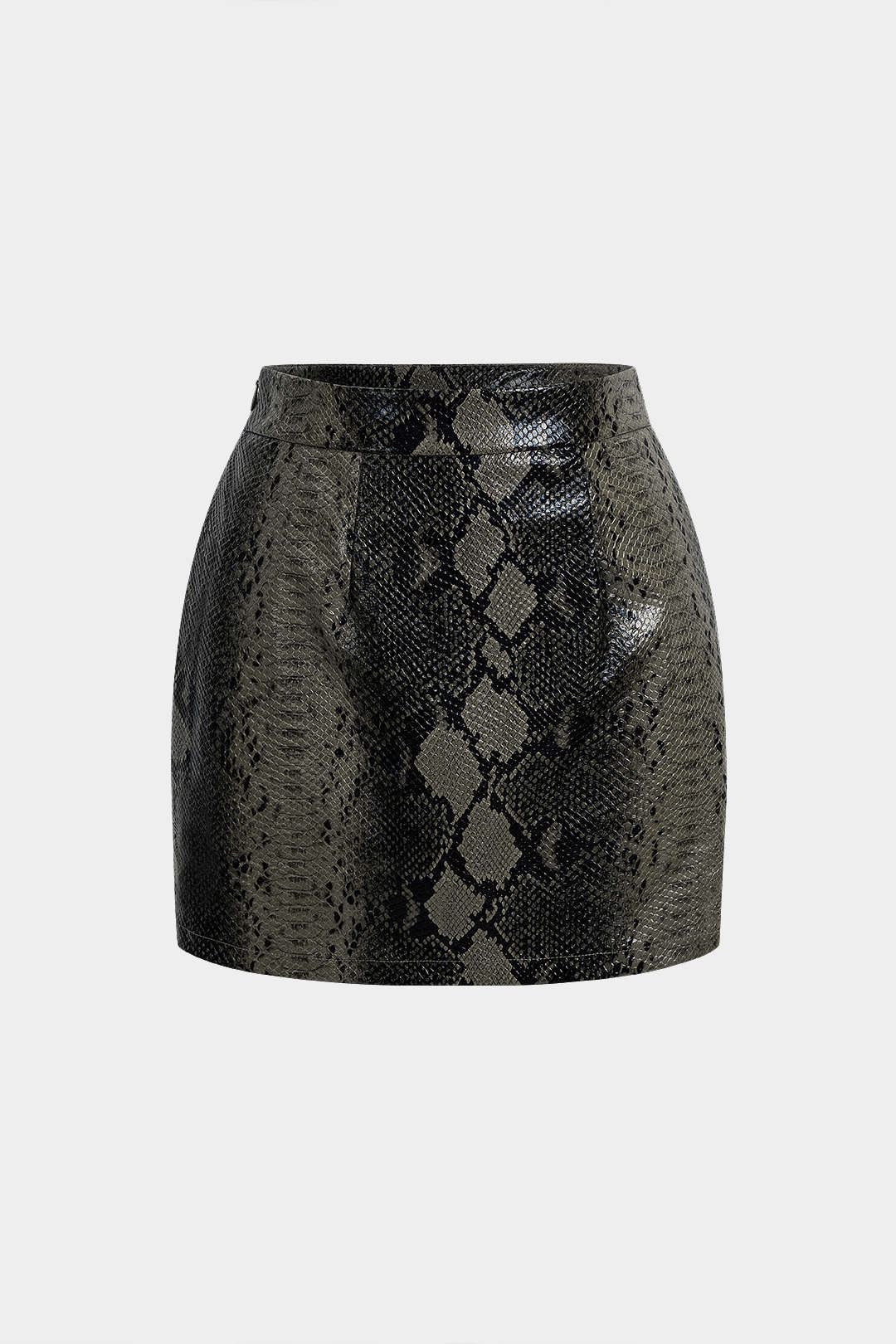 Ivy - Leren-look rok