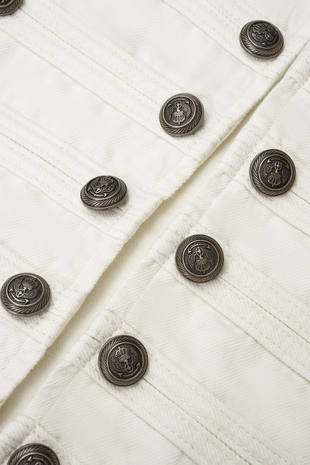 Maud - Denim item met knoopjes