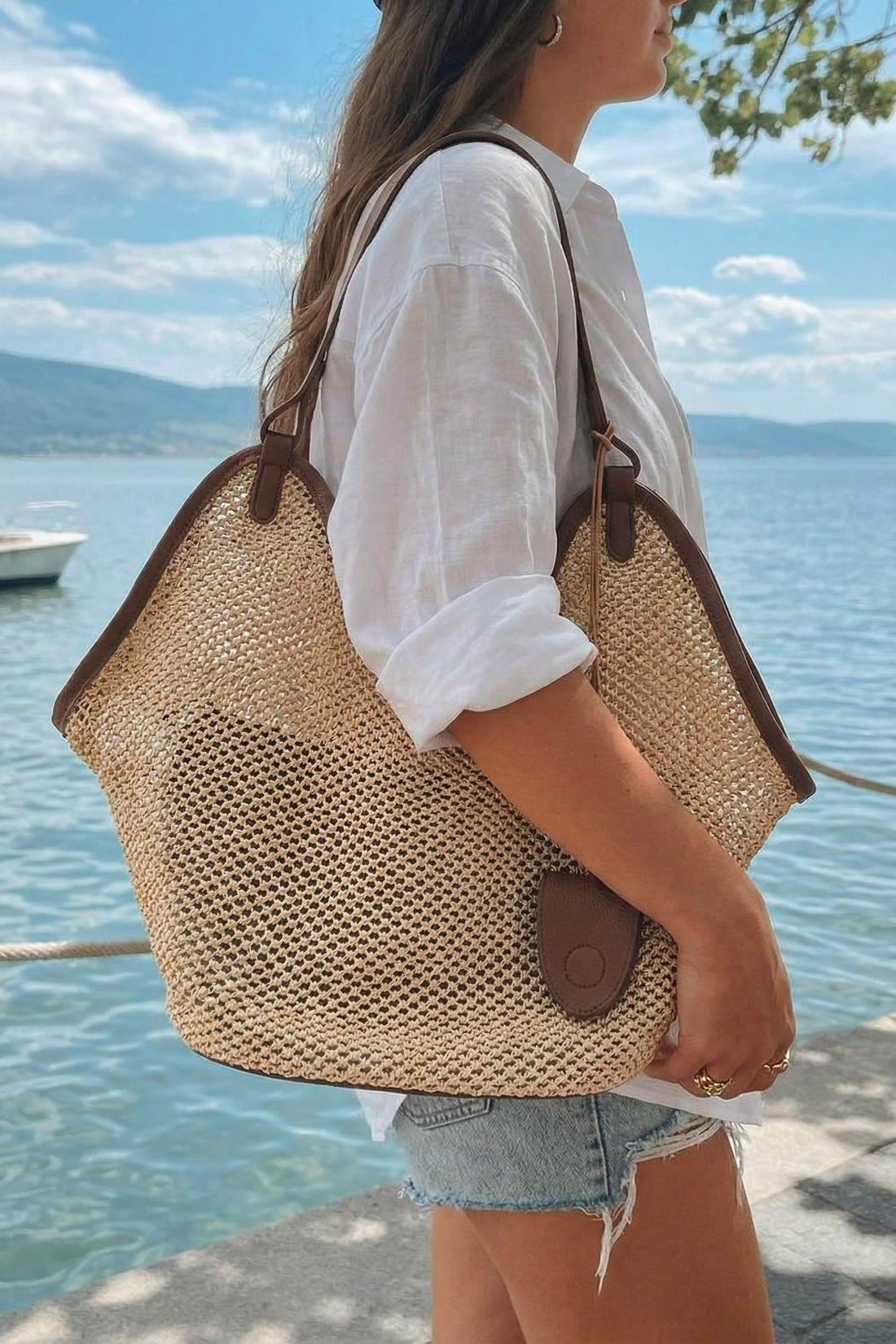 Sofie - Leren-look tas
