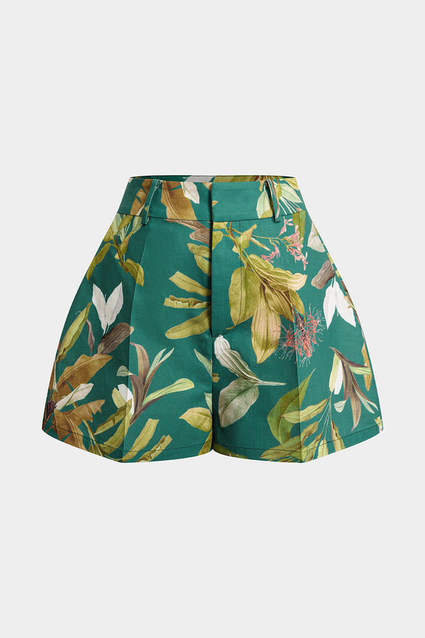 Margot - Short met hoge taille en wijde pijpen