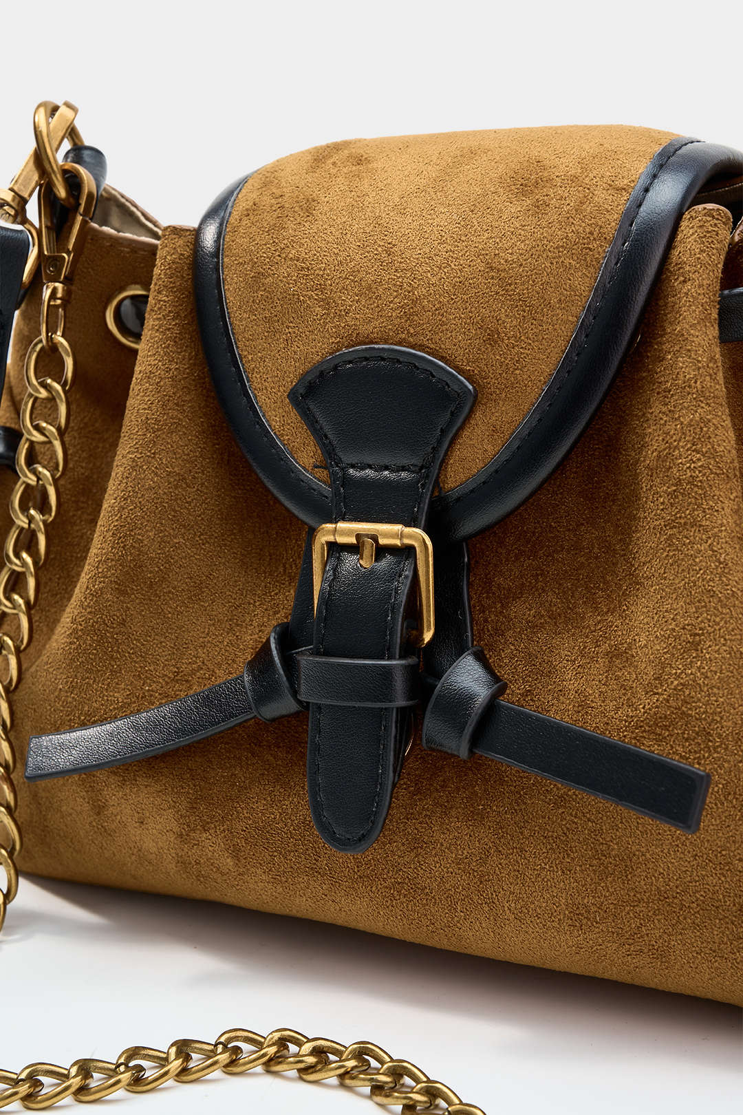 Suède patchwork tas
