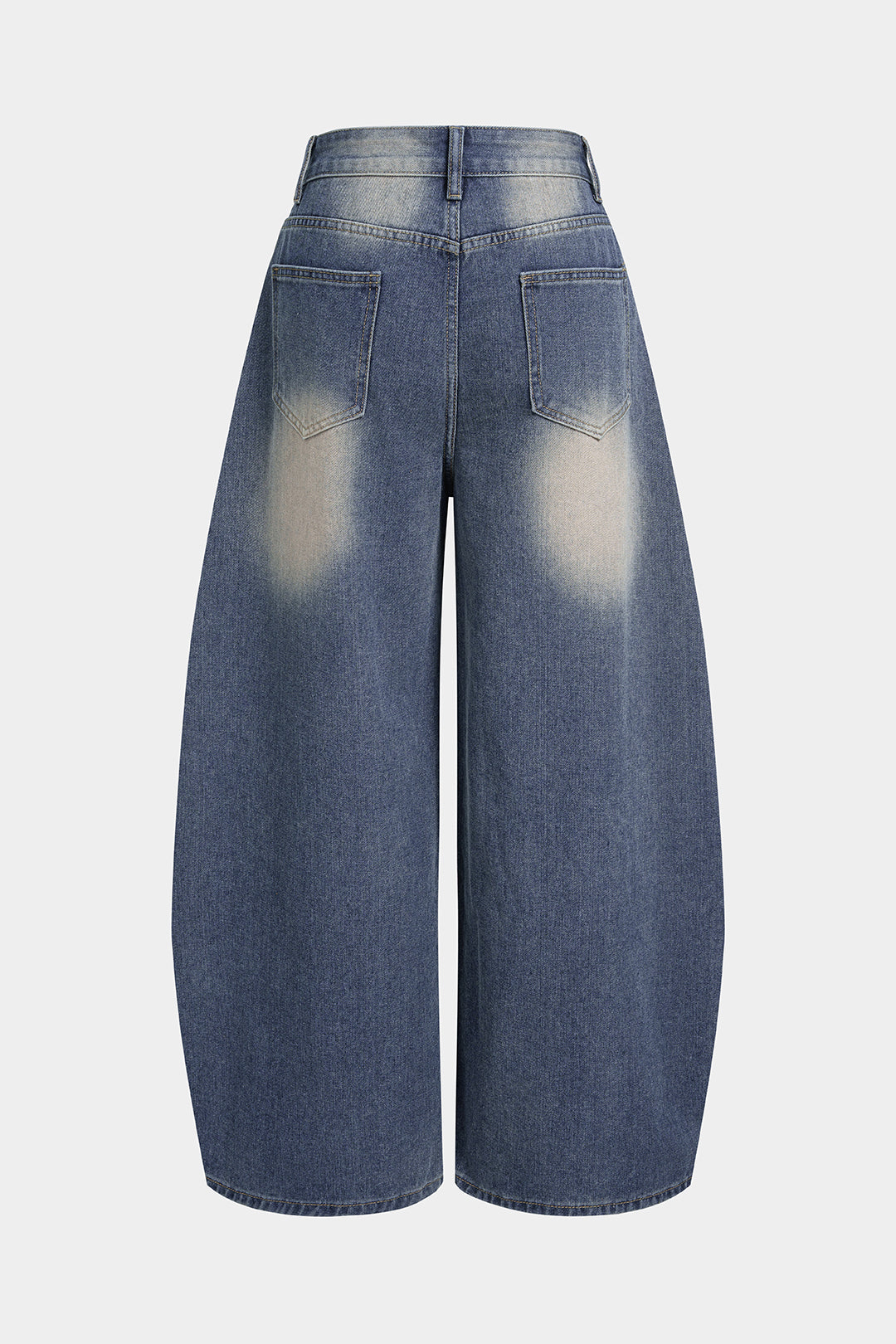 Vesna - Jeans met knoopjes en wijde pijpen
