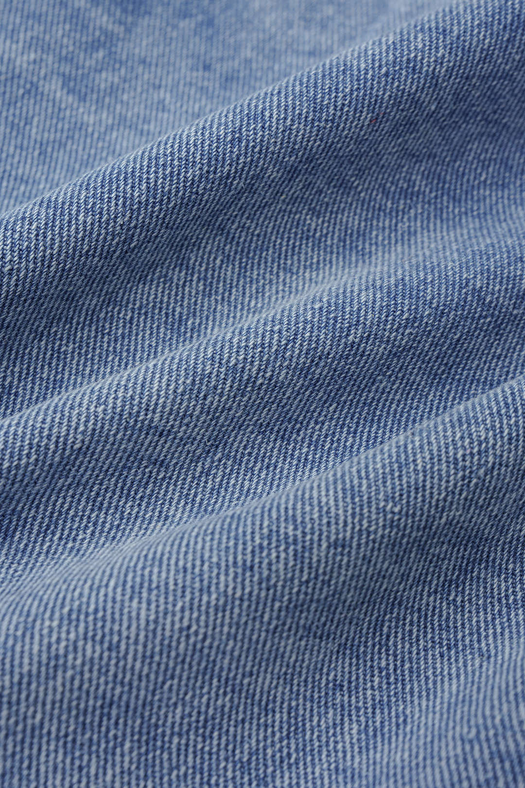 Denim jasje met revers en knoopjes