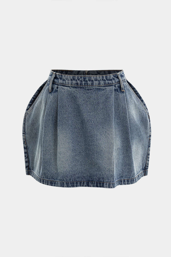 Jade - Denim minirok