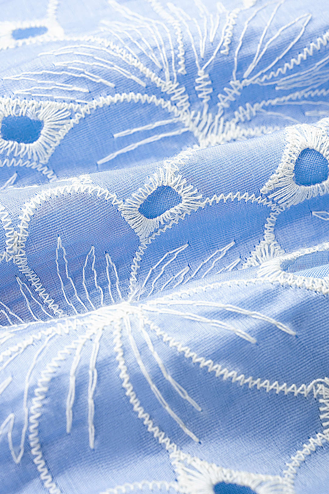 Bloemenprint gestructureerde tanktop met halternek en V-hals
