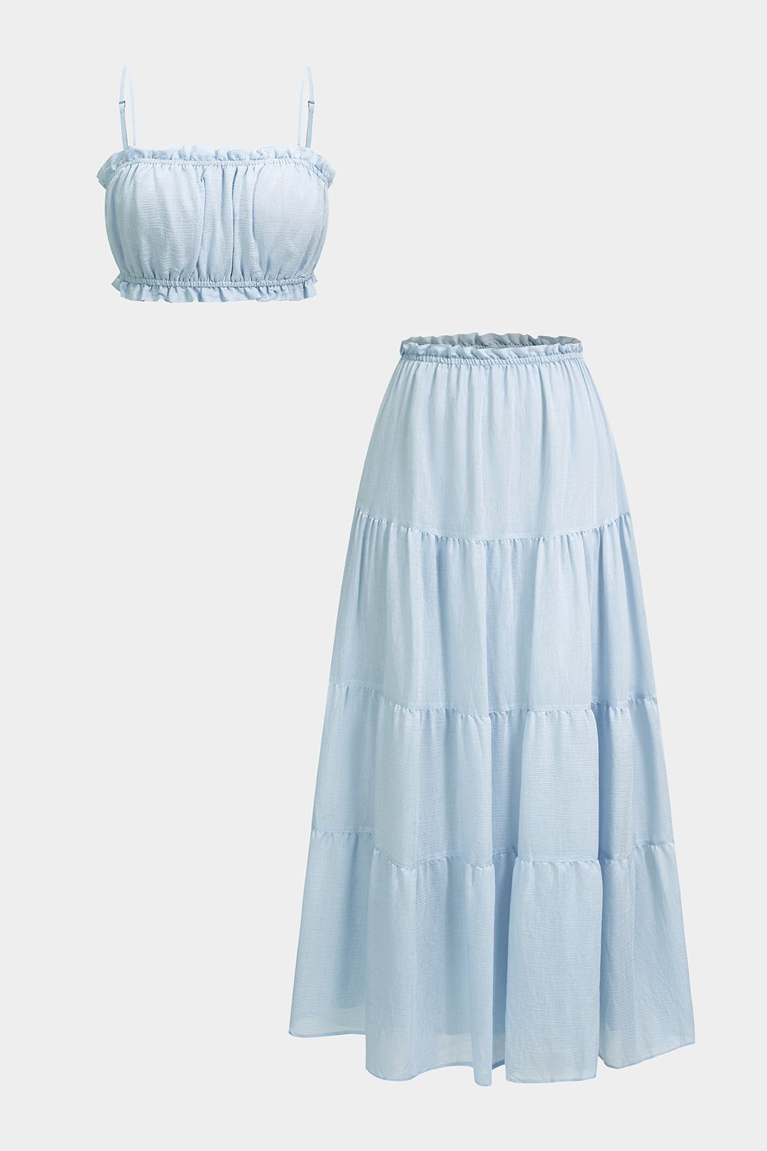 Floor - Effen set met top en rok