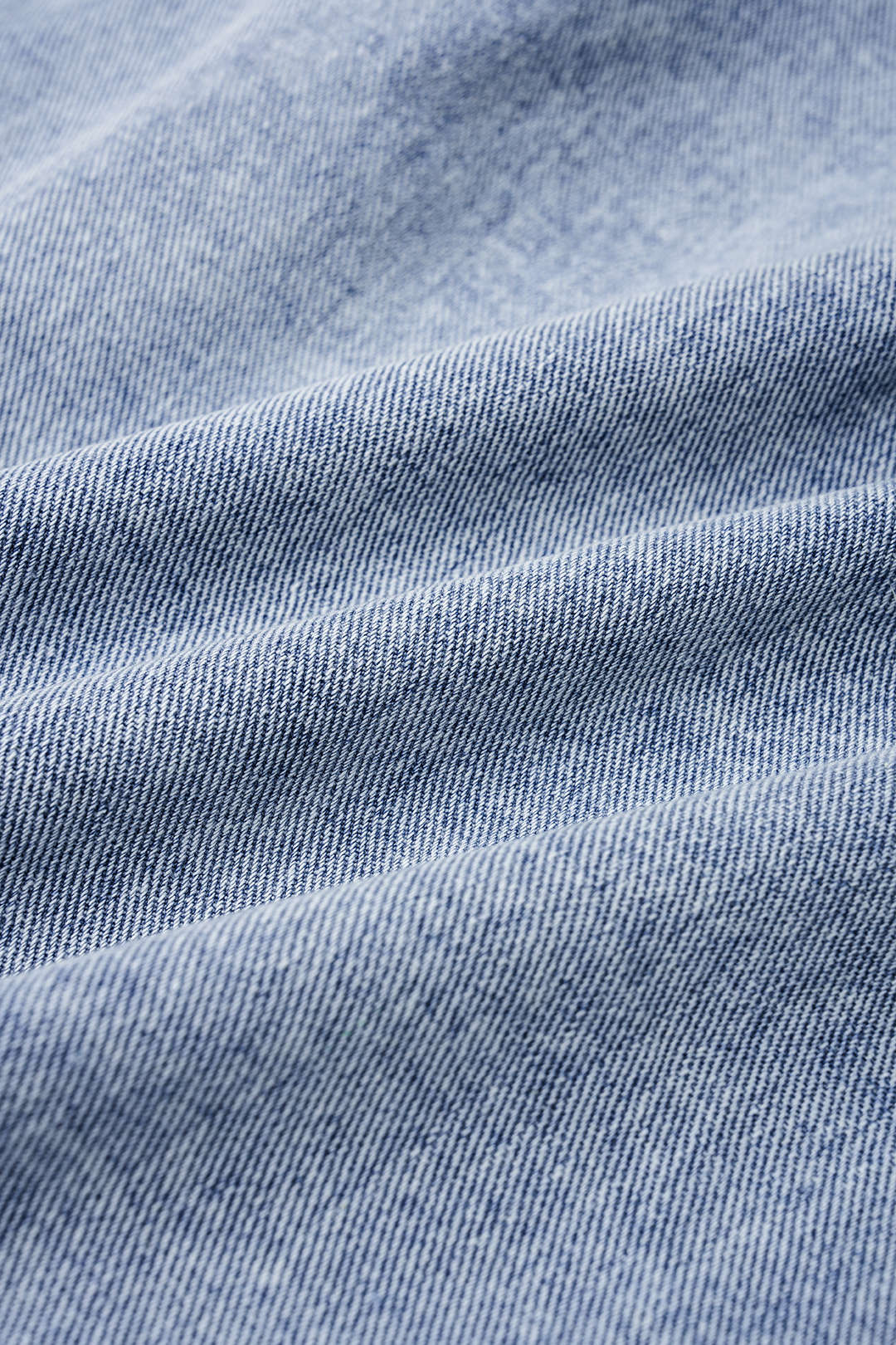 Denim jasje met knoopjes en rits