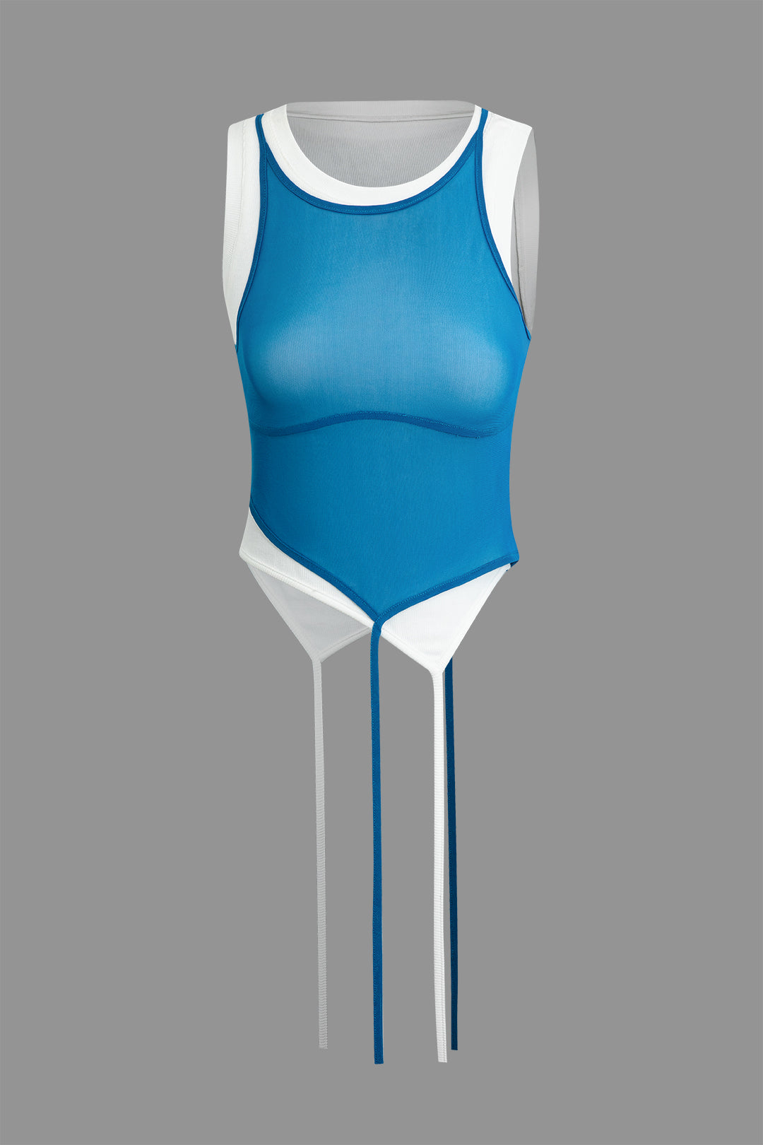 Asymmetrische tanktop