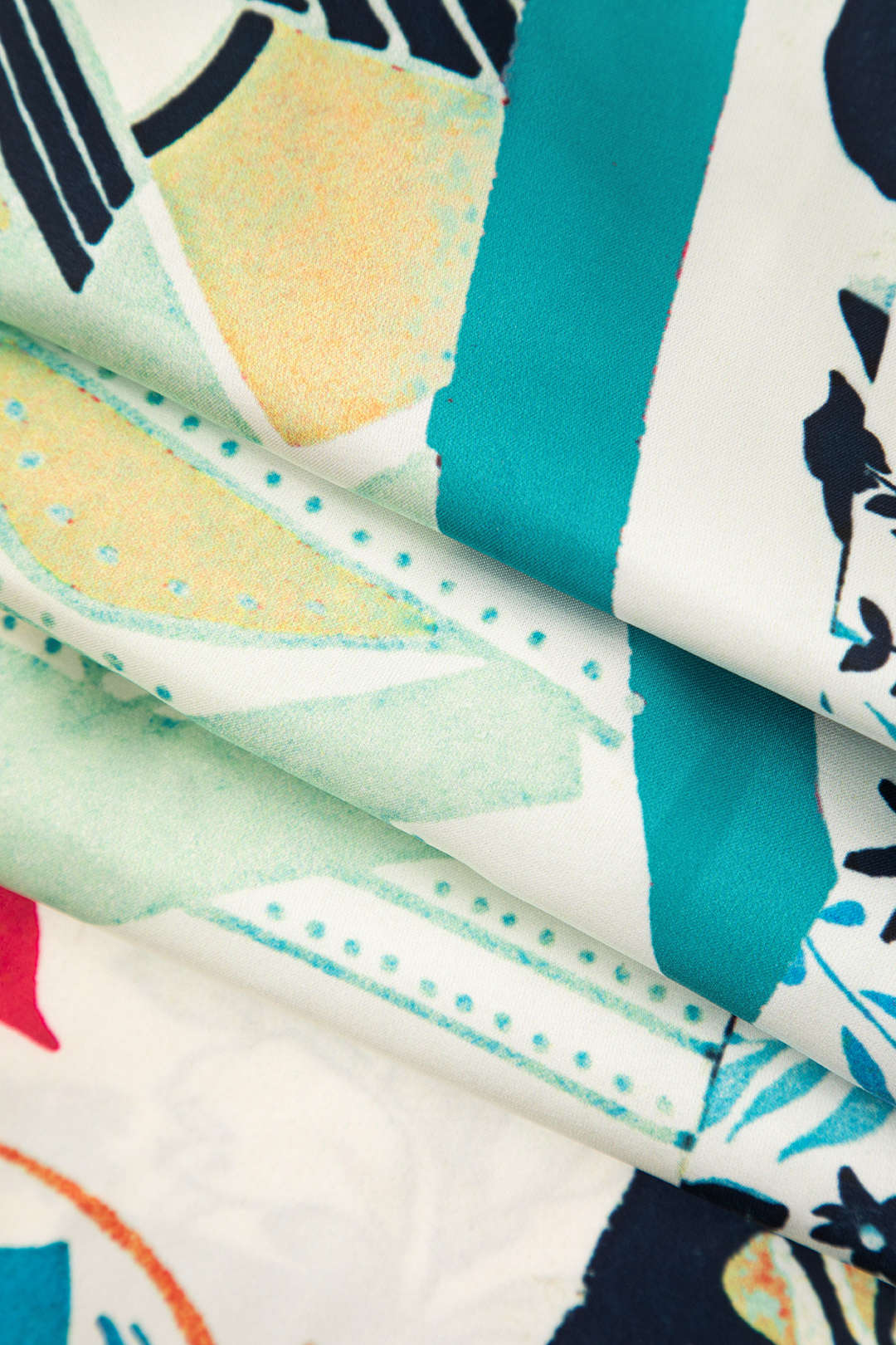 Bloemenprint broek met rechte pijp