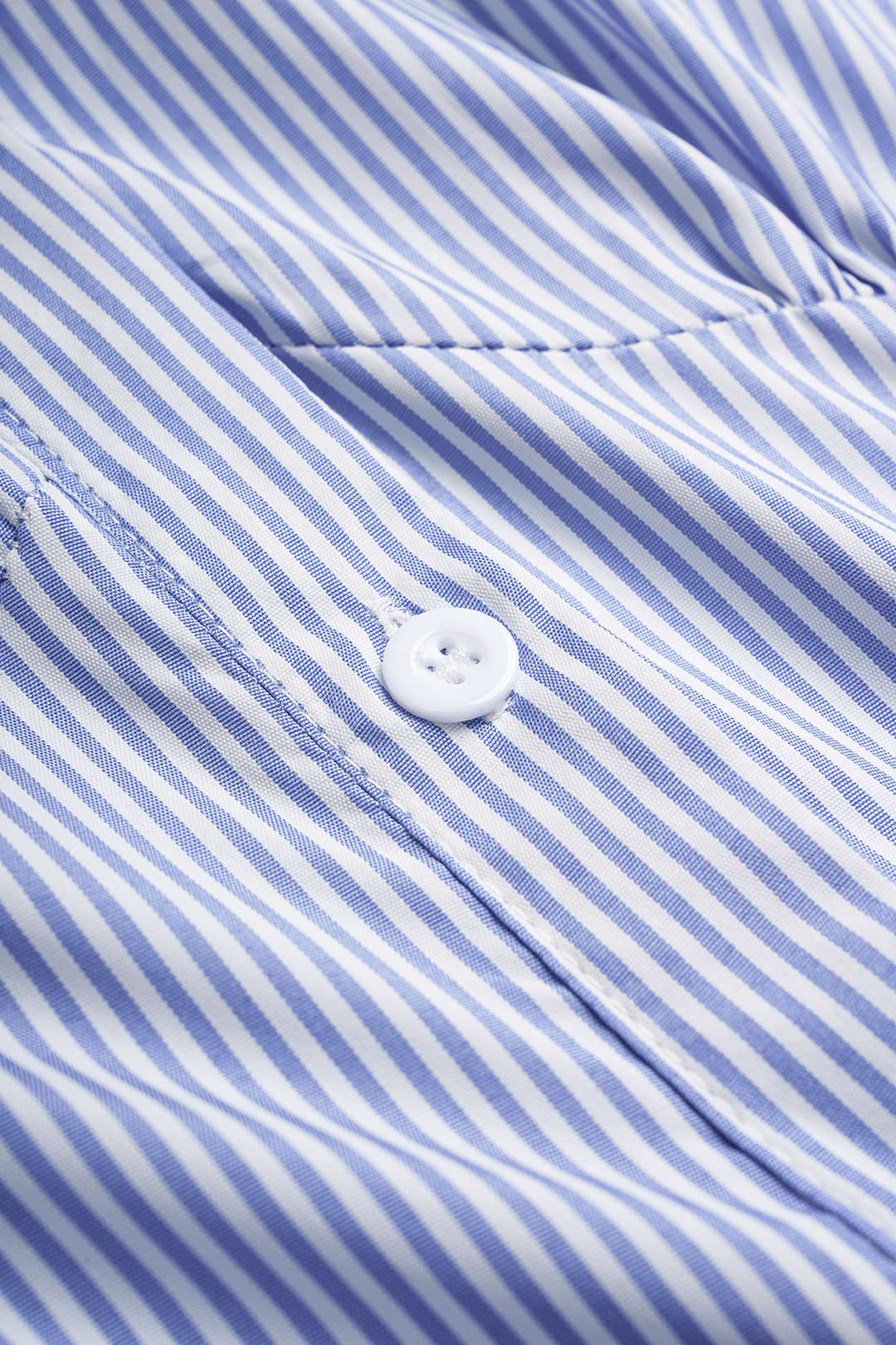 Gestreepte tanktop met halternek, V-hals en strik
