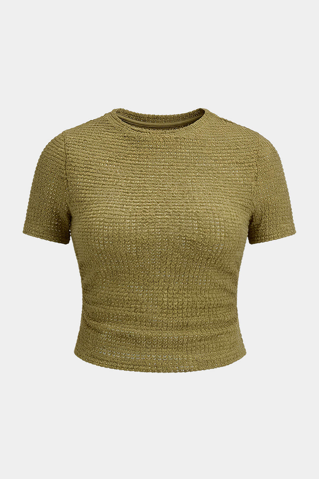 Loïs - T-shirt met ronde hals en korte mouwen