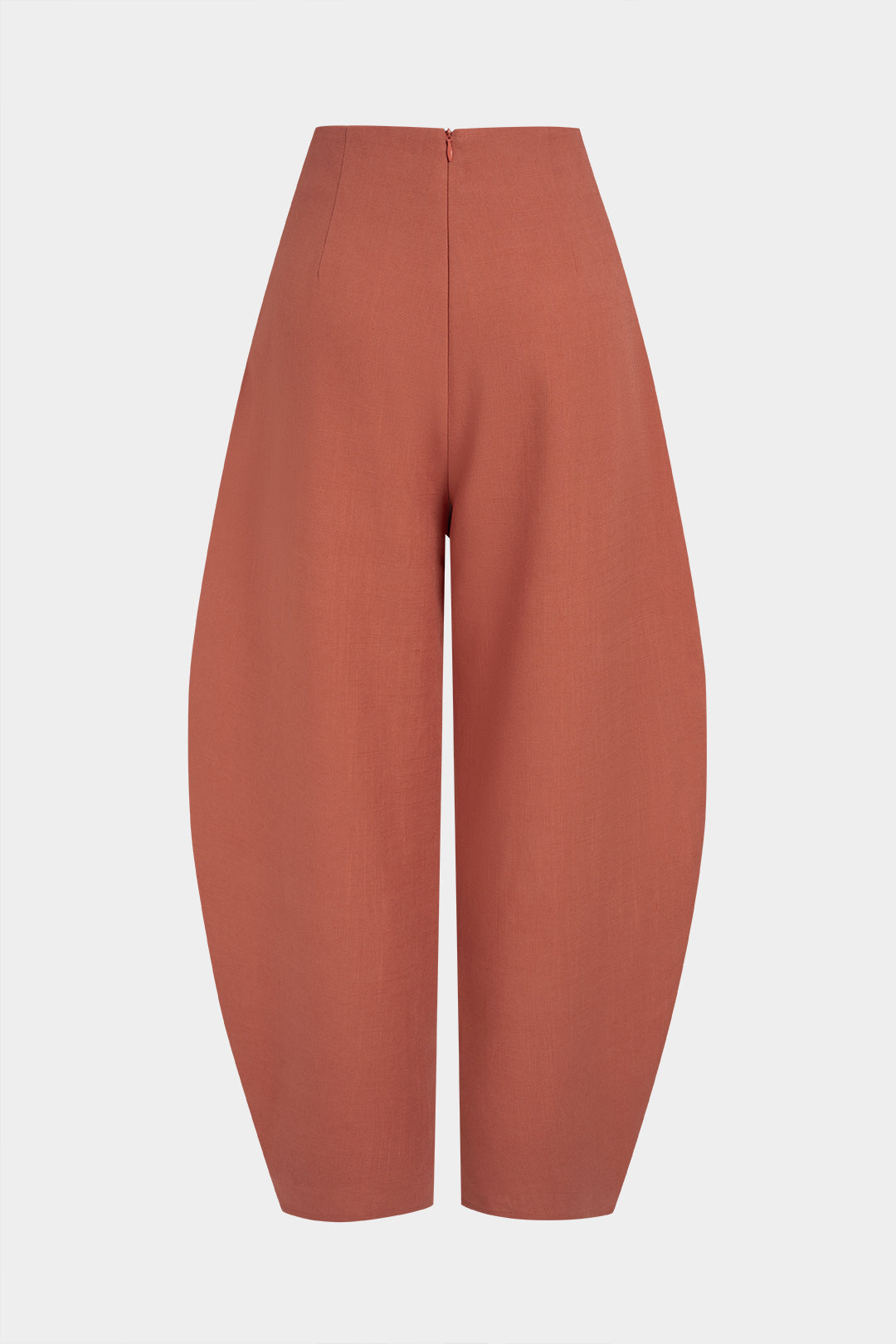 Broek met kralen, hoge taille en wijde pijpen