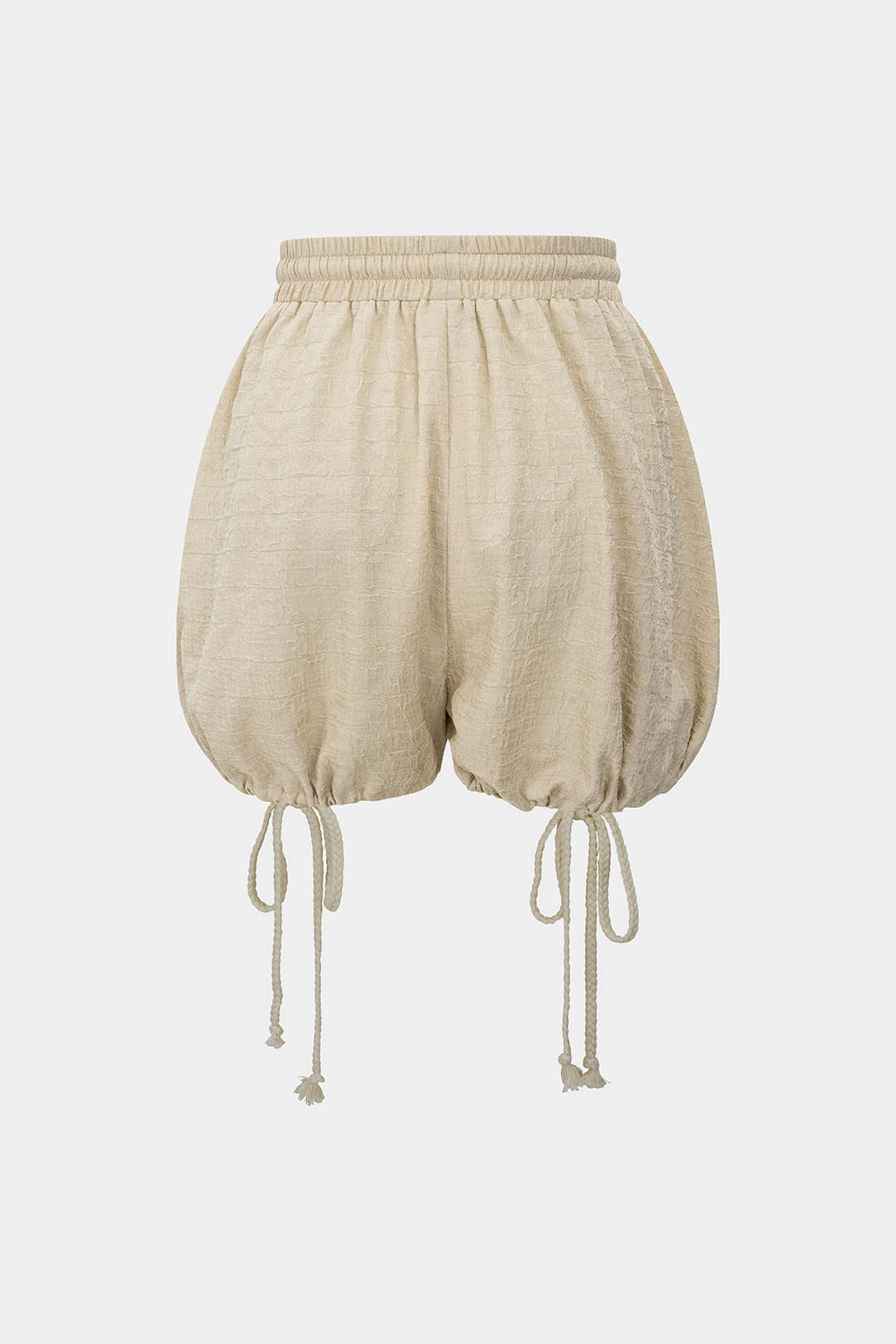 Short met trekkoord en strik