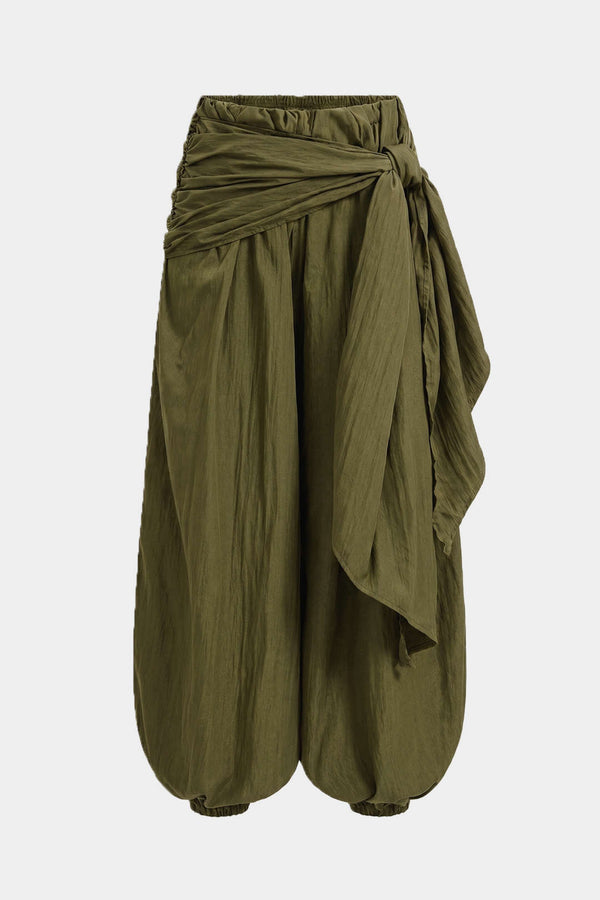 Broek met ruches en ballonmodel