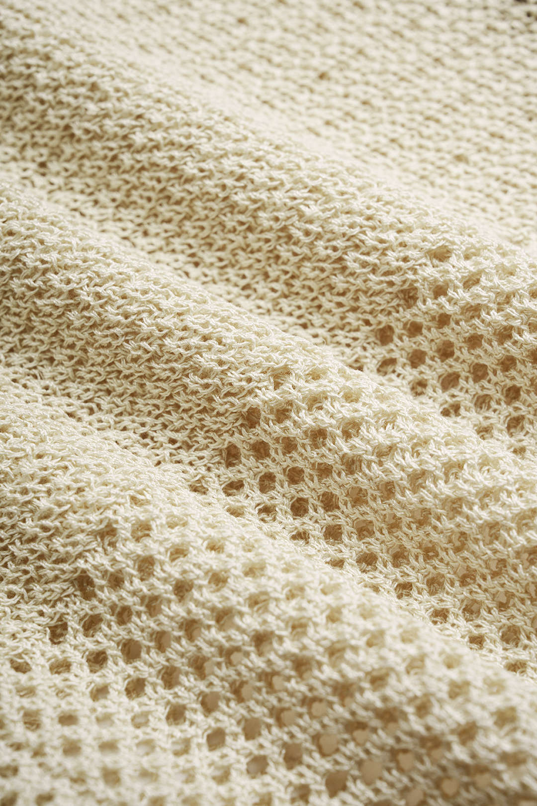 Noor - Gebreide tanktop met knoopjes