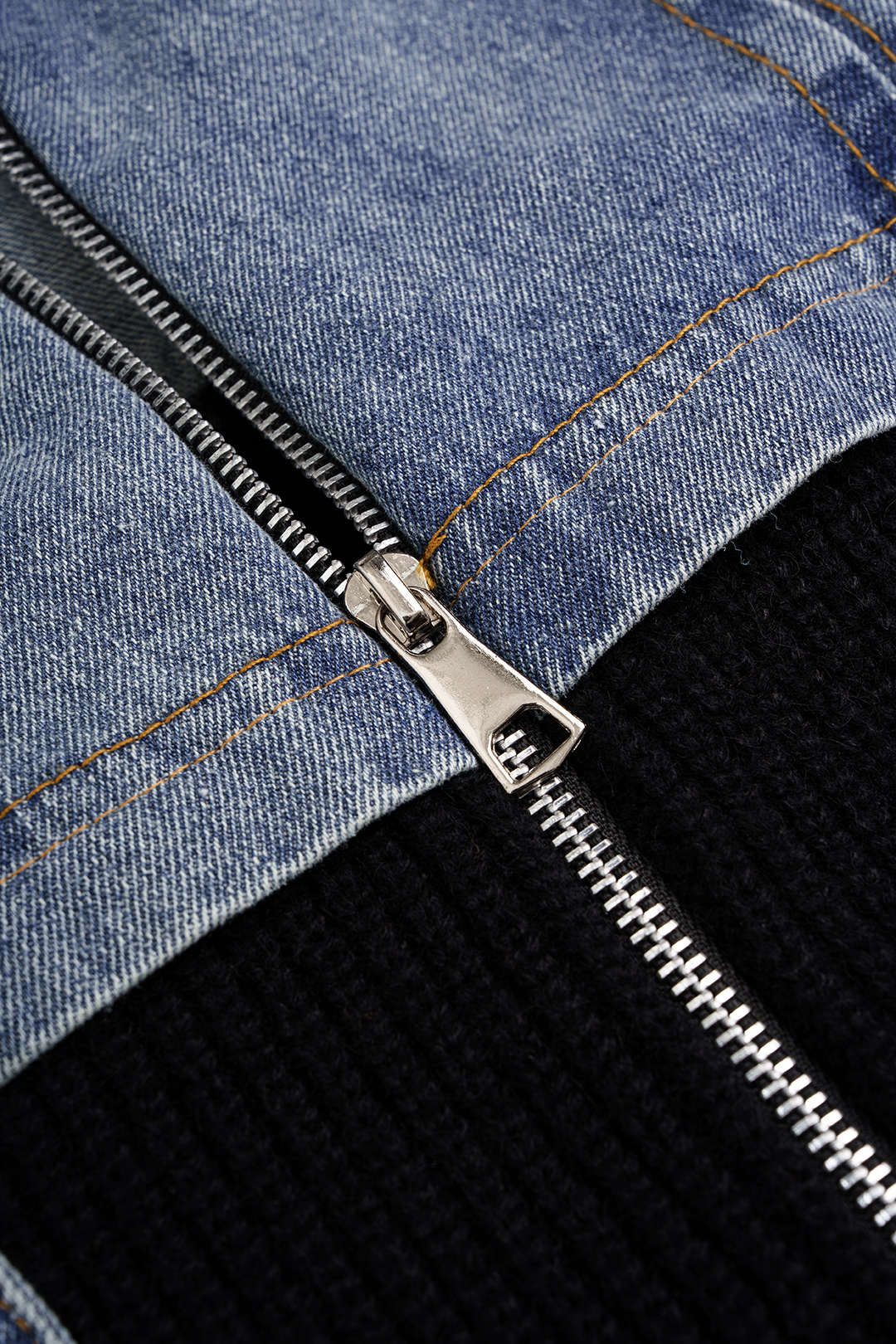 Chloé - Denim patchwork jasje
