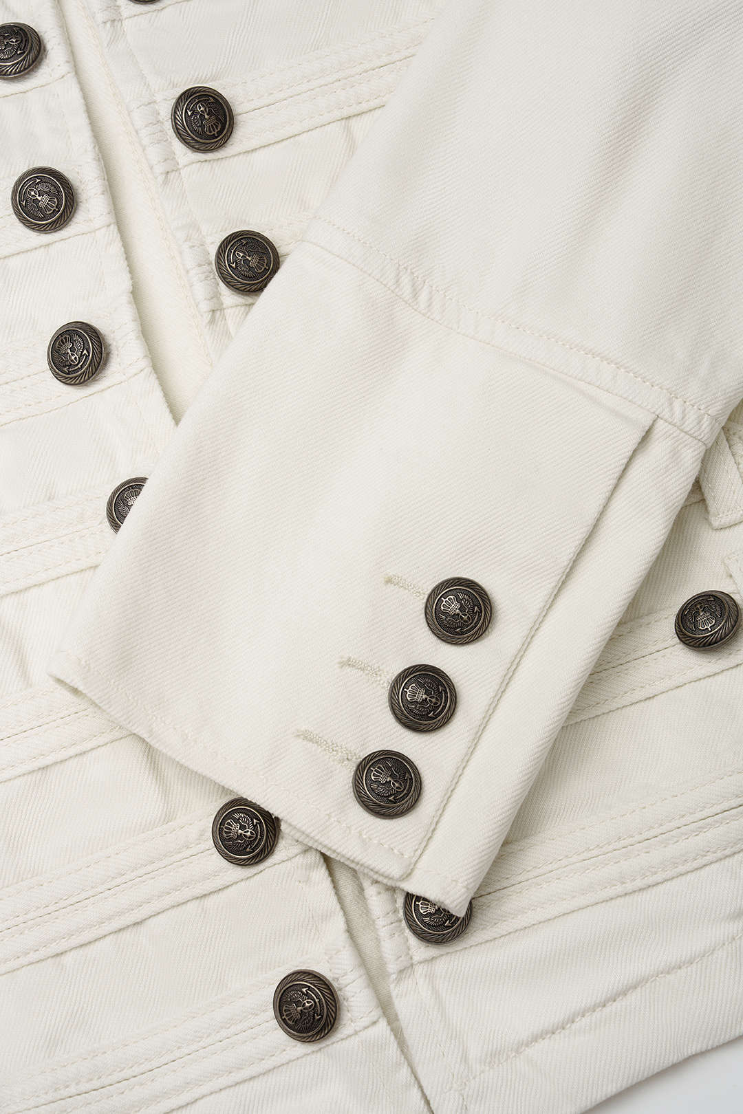 Maud - Denim item met knoopjes