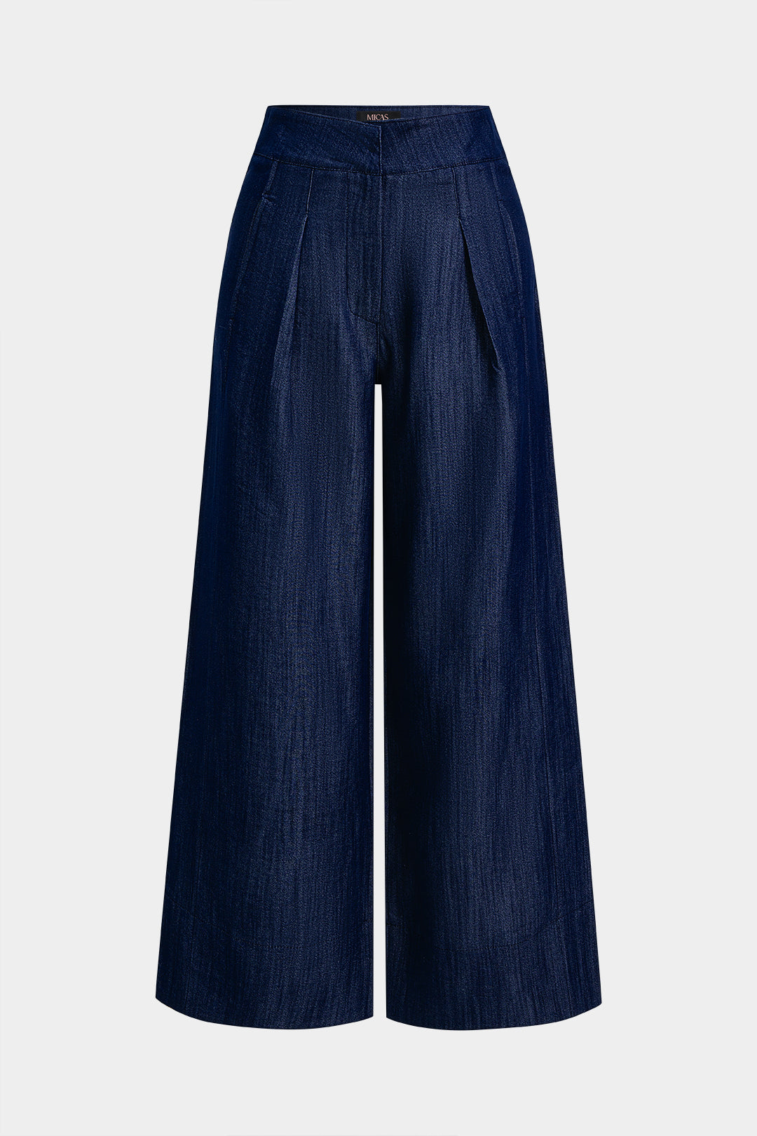 Frida - Broek met hoge taille en wijde pijpen