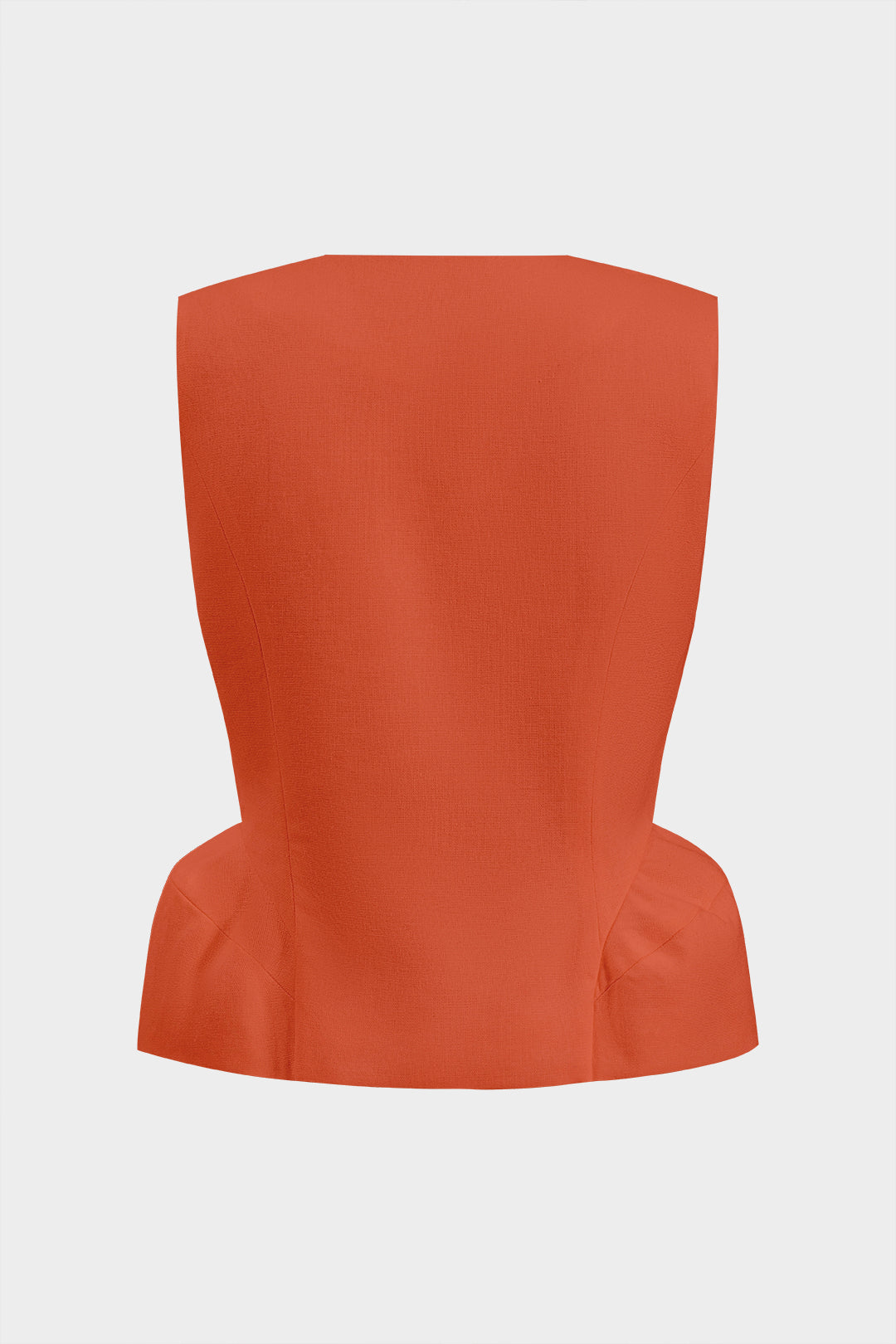 Linnen metallic tanktop met knoopjes