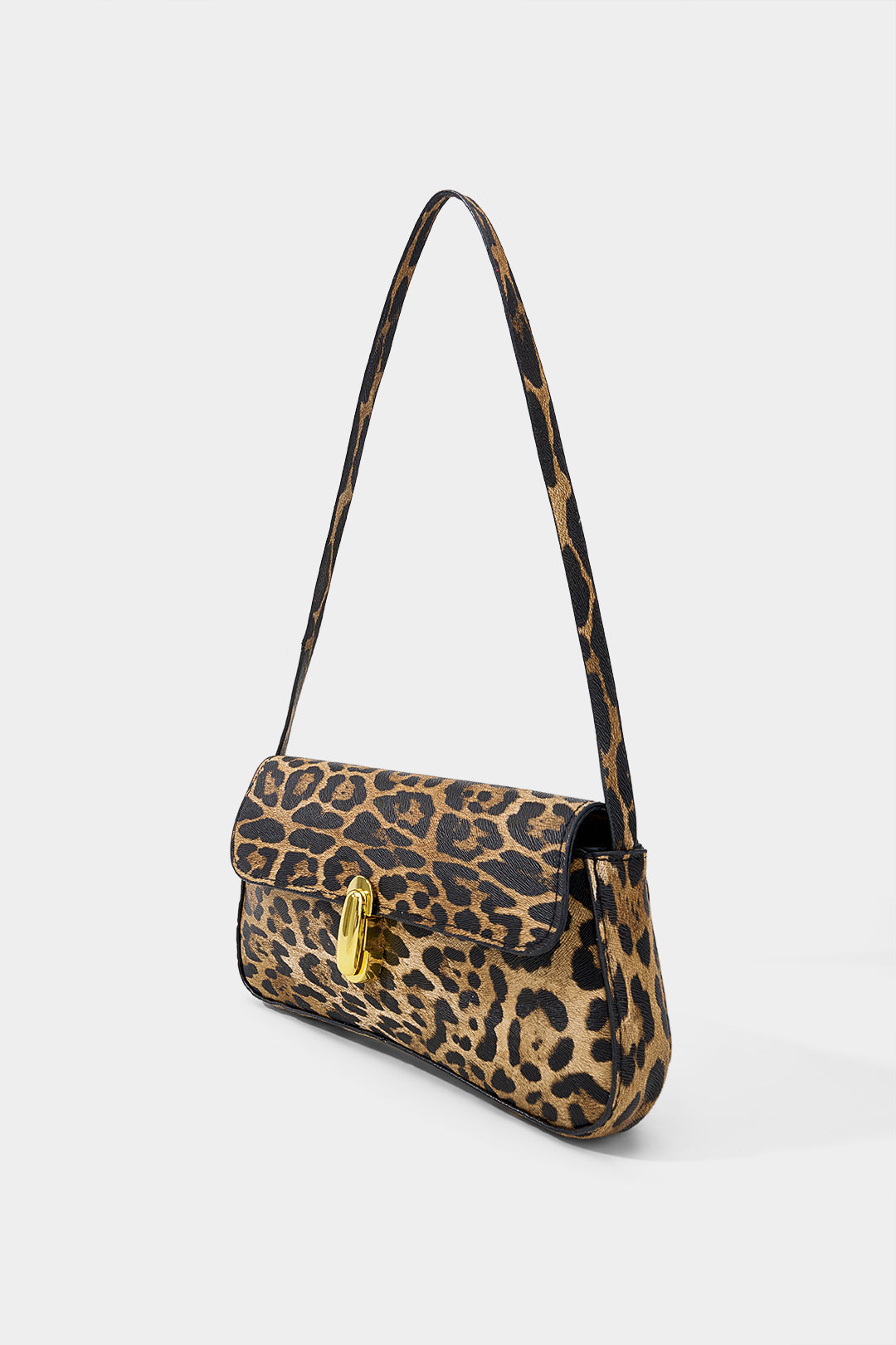 Luipaardprint shopper