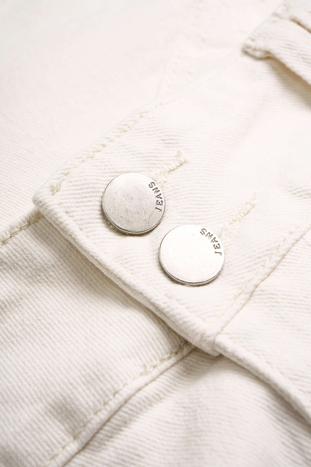 Esmee - Denim short met zakken en hoge taille