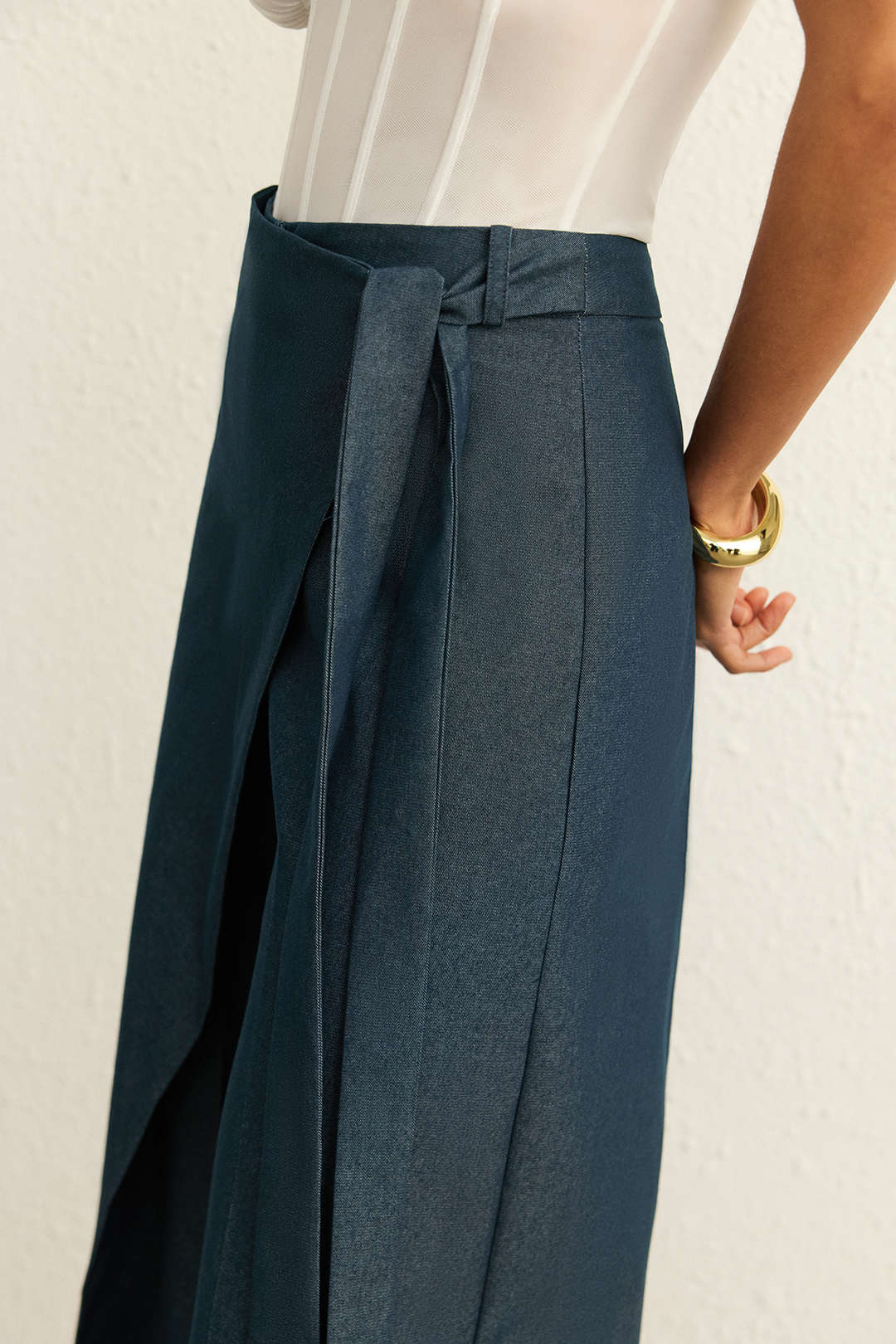 Yasmin - Asymmetrische broek