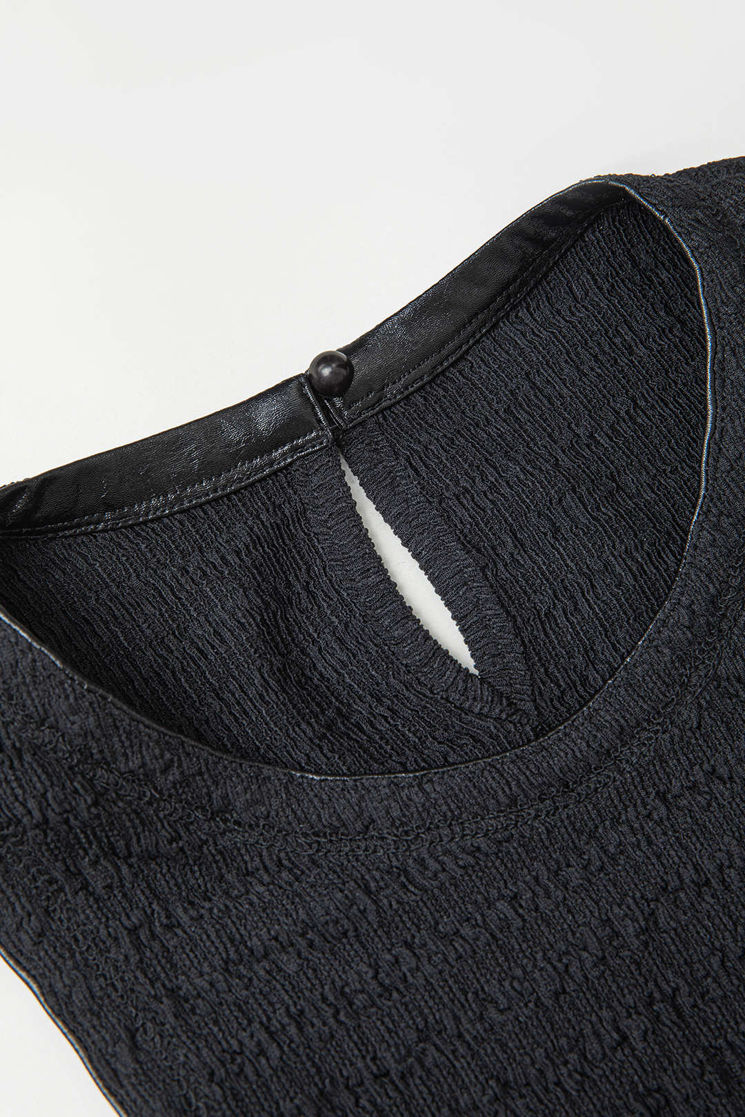Leren-look tanktop