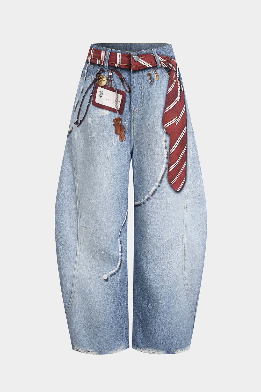 Dana - Jeans met hoge taille