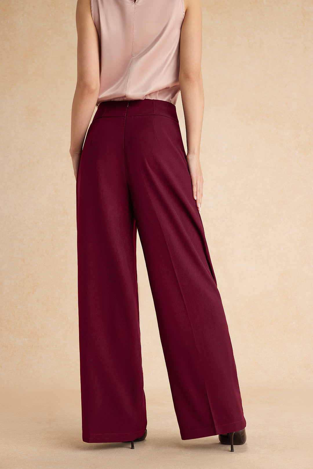 Hanna - Pantalon met wijde pijpen