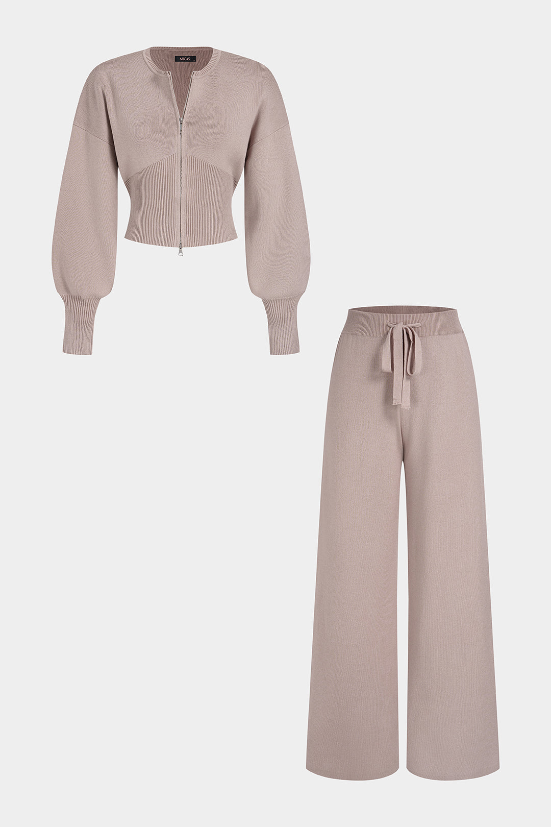 Chloé - Gebreide set met vest en broek