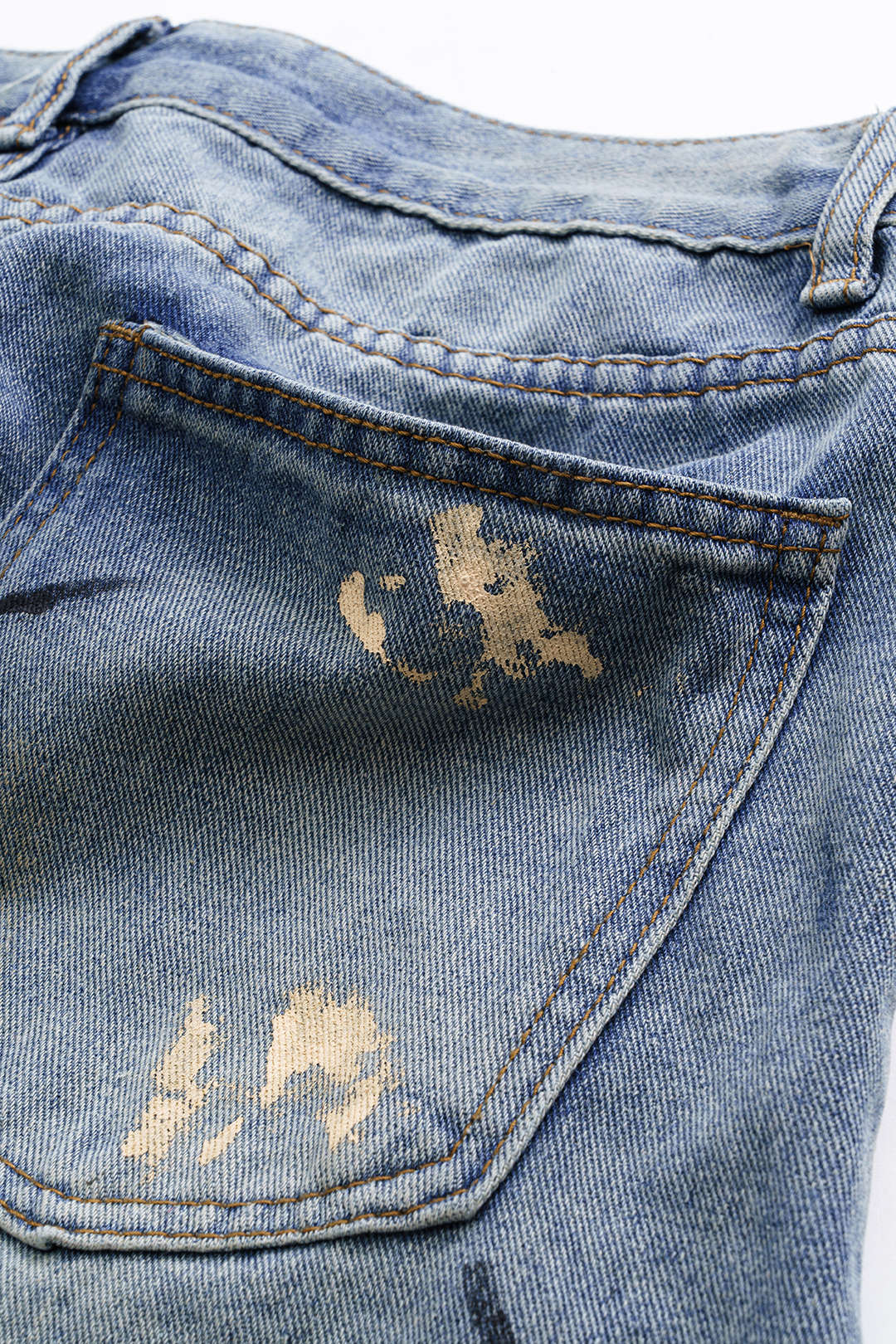 Linde - Verwassen jeans met wijde pijpen en ballonmodel