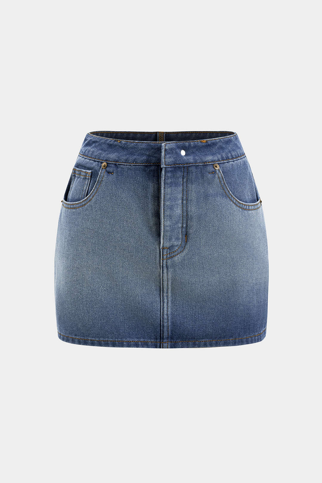 Esmee - Denim minirok met zakken