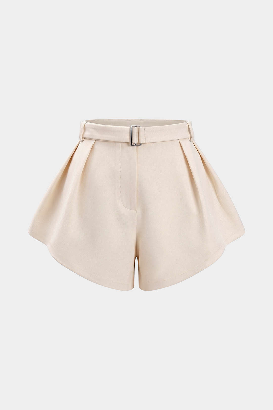 Uma - Effen short met wijde pijpen
