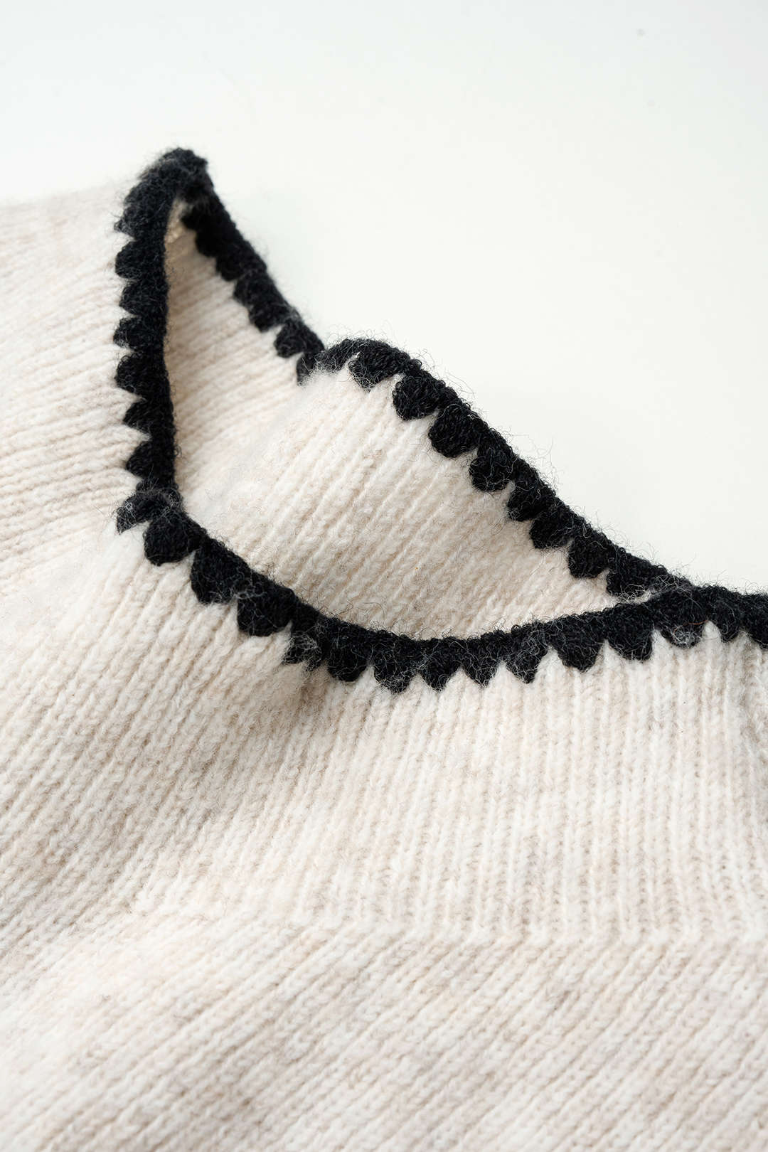 Gebreide tanktop met riem