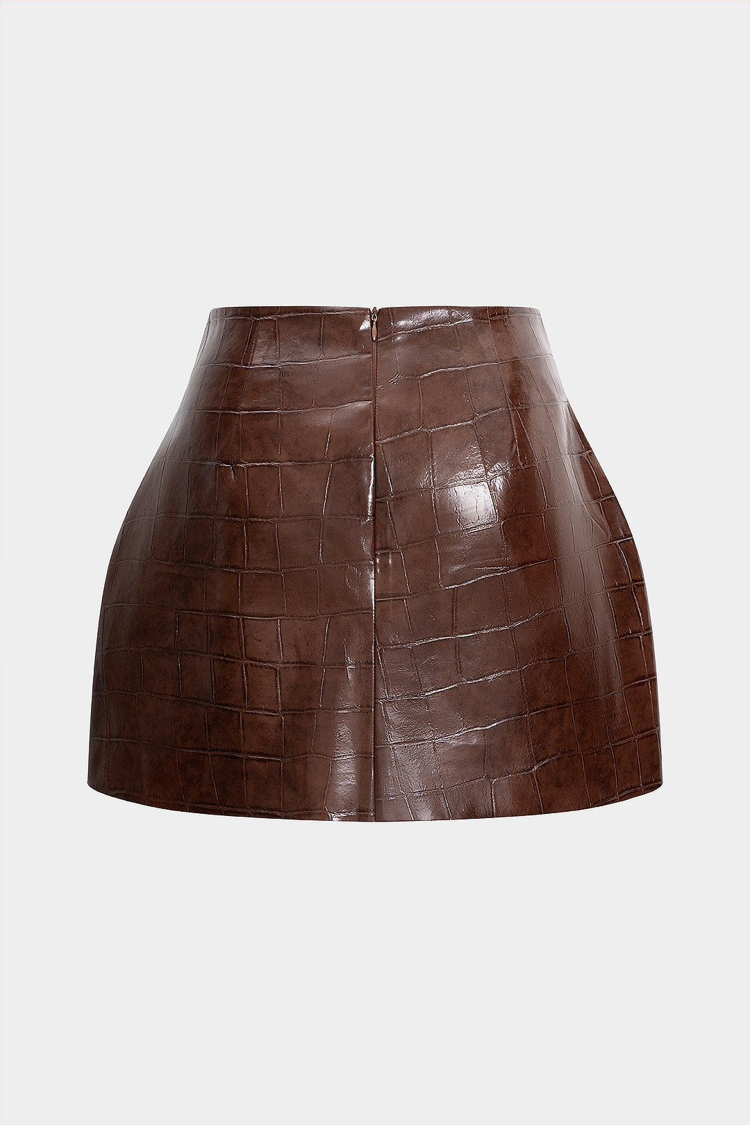 Lina - Leren-look rok